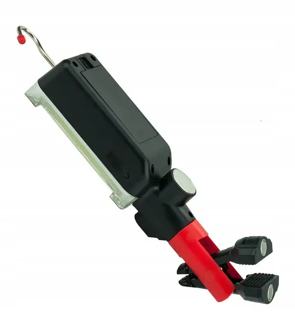 Потужний ліхтар акумуляторний ZJ-8859 Pro COB 20Ват з магнітом та гачком для підвішування - Зображення 6