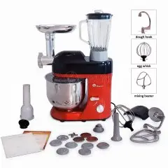 Потужний багатофункціональний кухонний комбайн 4в1 Domotec MS-2051 3000Вт Кухонна машина - Зображення 2