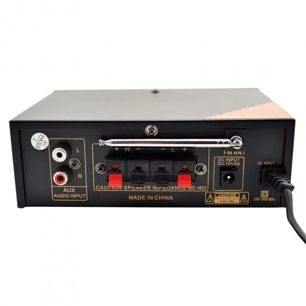 Потужний підсилювач AMP 699 Bluetooth UKC - Зображення 4