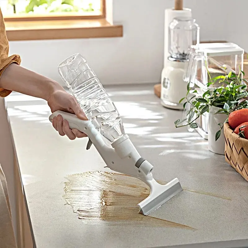 Щітка для прибирання усіх поверхонь 4в1 Water Spray Cleaning Kits ефективно та ретельно видаляє забруднення, не залишаючи подряпин і не пошкоджуючи поверхні - Зображення 3