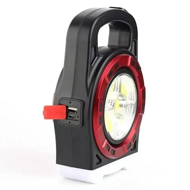 Мультифункціональний кемпінговий ліхтар Hurry-bolt HB-6678C 20W із сонячною панеллю та фукцією павербанку - Зображення 5