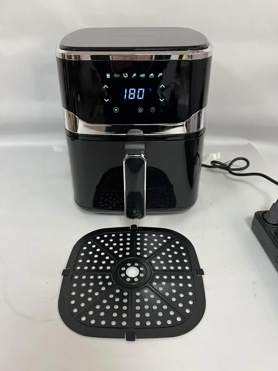 Мультипіч, аерофритюрниця, аерогриль 5 л, 1400 Вт, 8 програм, Crownberg СВ 5547 - Зображення 4