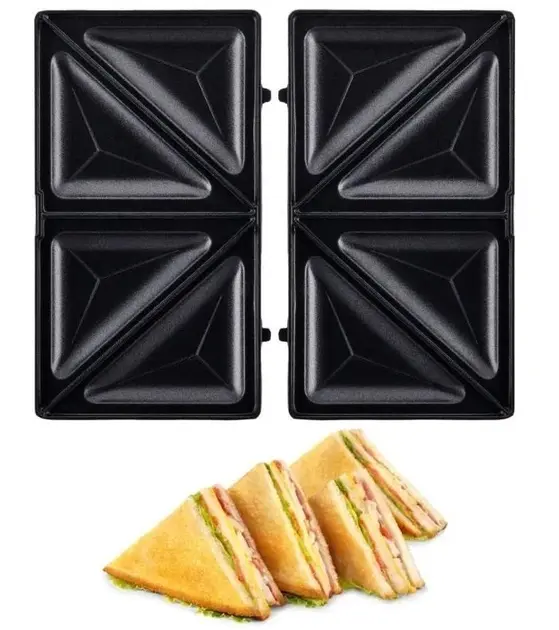 Мультипекар мультимейкер зі знімними формами 8 в 1 RAF-551 800W - Зображення 7