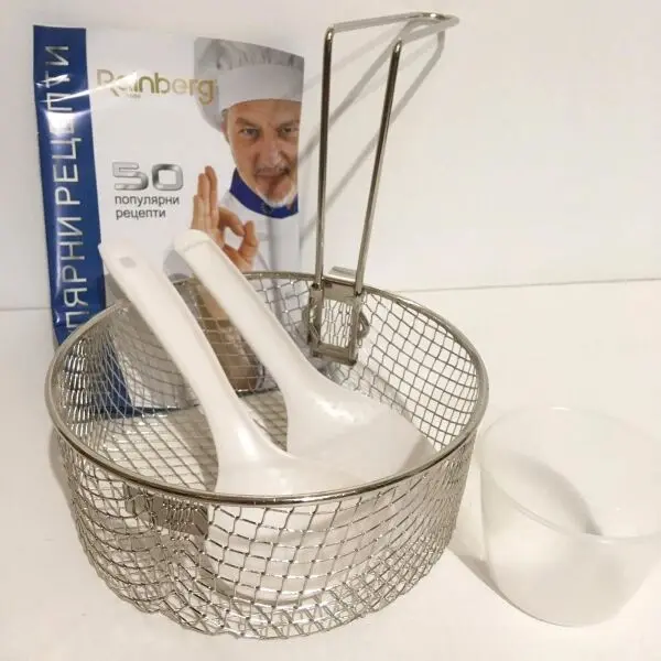 Мультиварка Rainberg RB-6207 6 літрів 12 програм 50 рецептів, 1500Вт - Зображення 4