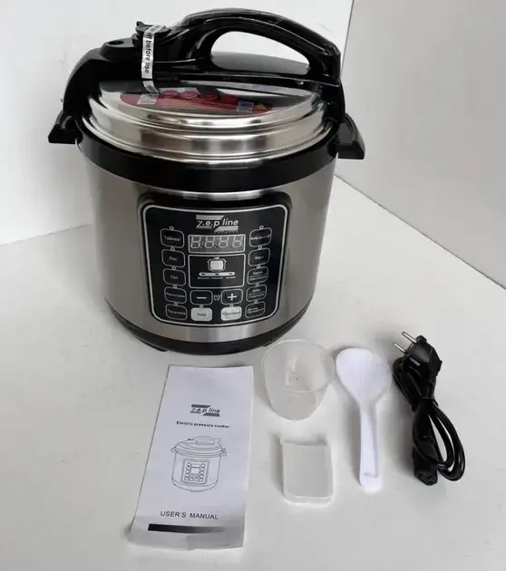 Мультиварка - скороварка Zepline ZP-121 3000W 17 програм об'єм 7 л - Зображення 5