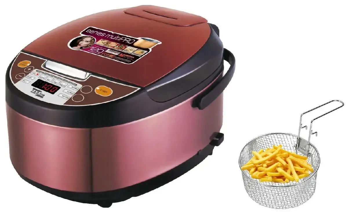 Мультиварка Zepline ZP-023 14 програм 6 літрів фритюрниця пароварка рисоварка мультиповар йогуртниця - Зображення 4