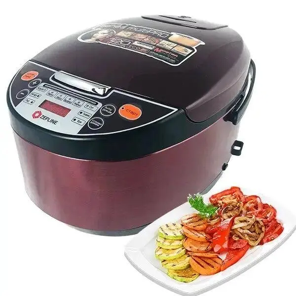 Мультиварка Zepline ZP-023 14 програм 6 літрів фритюрниця пароварка рисоварка мультиповар йогуртниця - Зображення 7