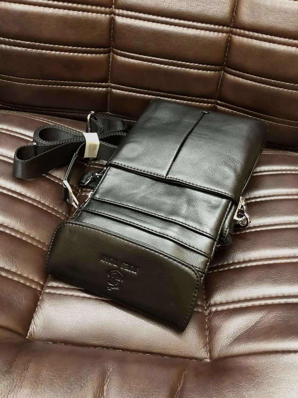 Чоловіча стильна сумка JUES TONI (маленька) - Зображення 3