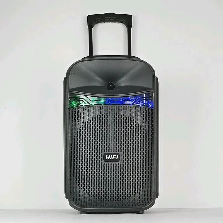 Музична колонка-радіо колонка з підсвідченням BLUETOOTH RX-8188 1200 ВТ із мікрофоном - Зображення 6