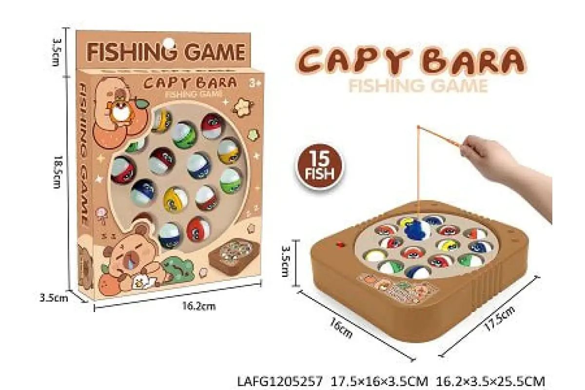 Музична рибалка – Capybara Fishing Game - Зображення 2