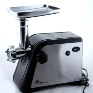 М’ясорубка DOMOTEC MS 2020 + соковитискач, Електром’ясорубка 2600W, Потужна м’ясорубка з насадками