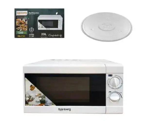 Мікрохвильова піч Rainberg RB-7151 20 л 1200 Вт Мікрохвильова піч - Зображення 3