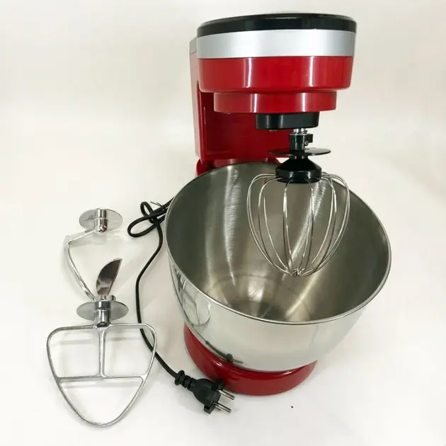 Міксер Domotec MS-1368 / швидкостей 6 / чаша 4л / 1500W - Зображення 7