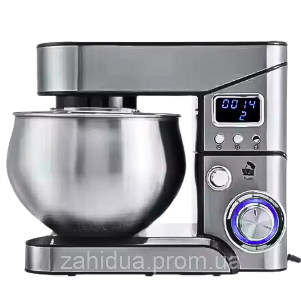 Міксер планетарний з чашею 6л, 4000Вт, Top Kitchen TК00224 / Кухонний тістоміс для дому / Кухонна машина - Зображення 2