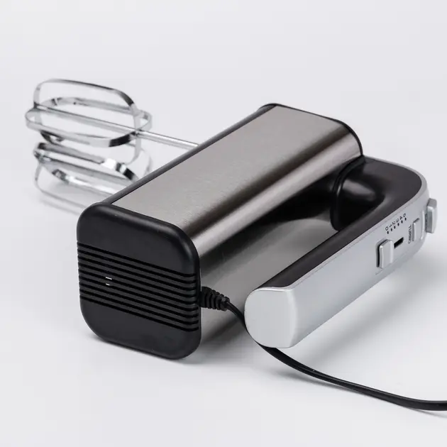 Міксер ручний SOKANY CX-6651 сталь із двома насадками 800 Вт 5 швидкостей - Зображення 8