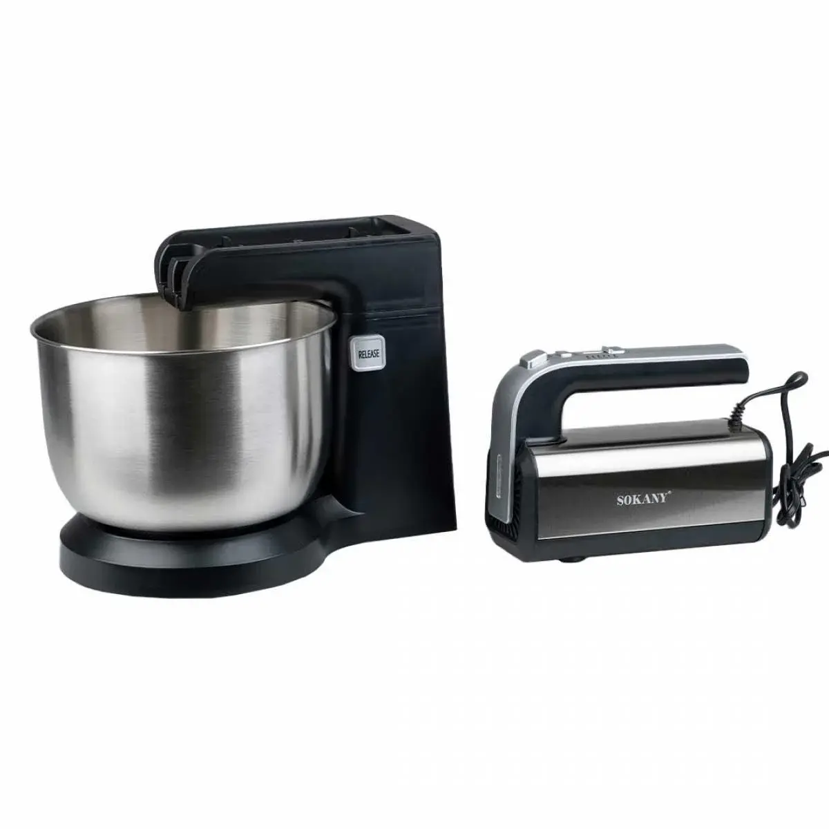 Міксер стаціонарний Sokany CX-6652 чаша 3,5 л 500 Вт - Зображення 2
