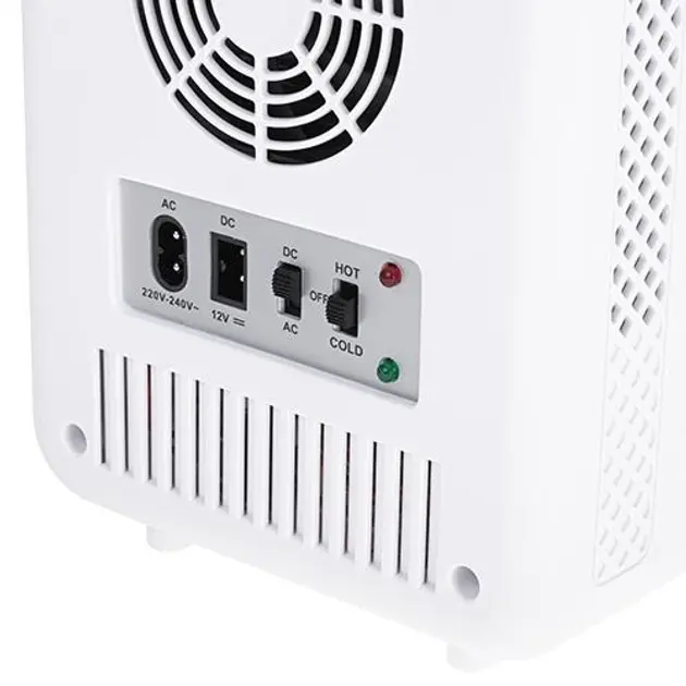 Міні холодильник із дзеркалом від прикурювача на 4л - Зображення 5