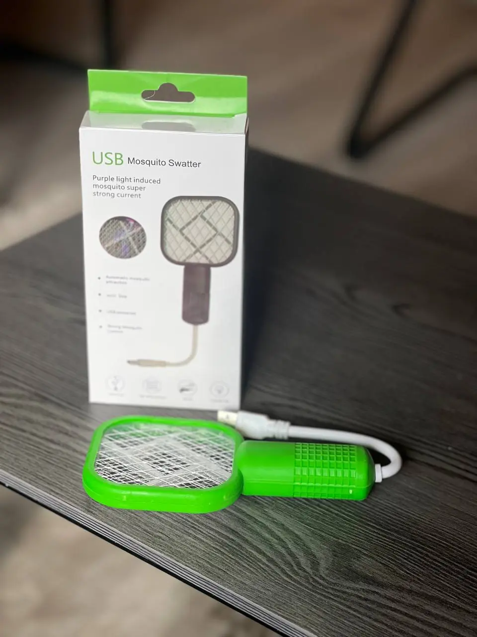 Міні мухобойка USB-пастка комах для боротьби зі шкідниками, УФ-світло - Зображення 2