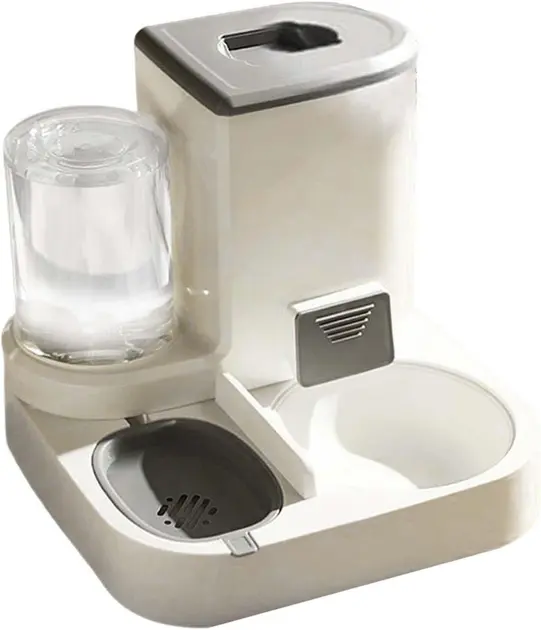 Миска з автоматичною подачею корму та води для тварин 2в1 годівниця - дозатор їжі для котів та собак - Зображення 7