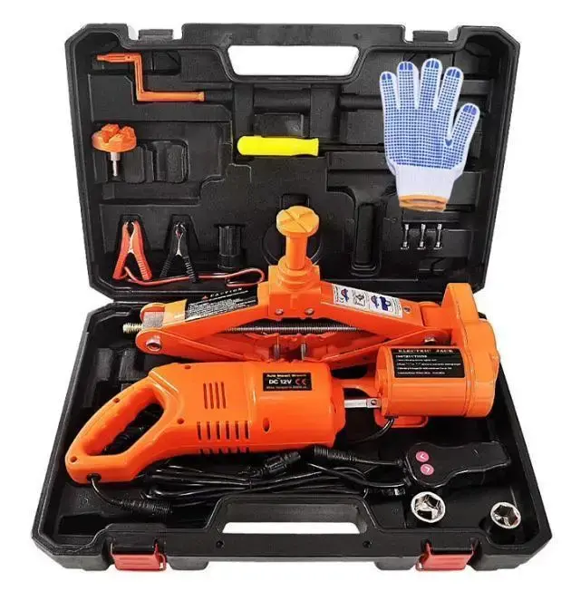 Набір 2в1 електродомкрат+електрогайковерт ZS3SJ-B01 12V