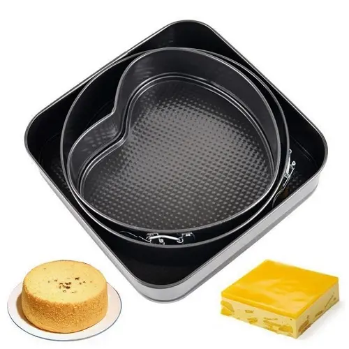 Набір 3 форм для випічки UNIQUE UN-1703 - Зображення 4