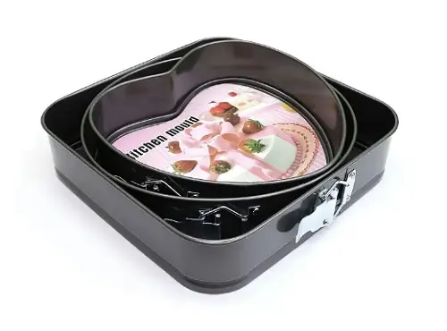 Набір 3 форм для випічки UNIQUE UN-1703 - Зображення 3