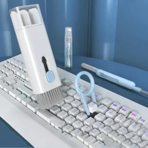 Набір 7в1 для чищення клавіатур, навушників, екранів, багатофункціональна щітка