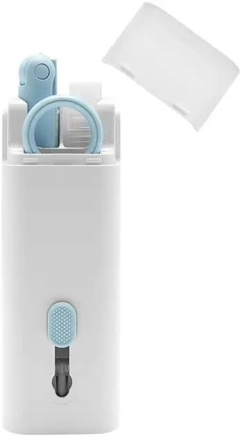 Набір 7в1 для чищення клавіатур, навушників, екранів, багатофункціональна щітка - Зображення 3