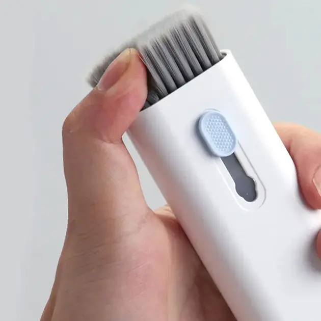 Набір 7в1 для чищення клавіатур, навушників, екранів, багатофункціональна щітка - Зображення 2