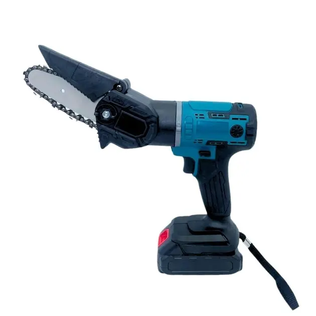 Набір акумуляторних електроінструментів 3в1 шуруповерт турбінка міні пила з 2 акумуляторами в кейсі - Зображення 3