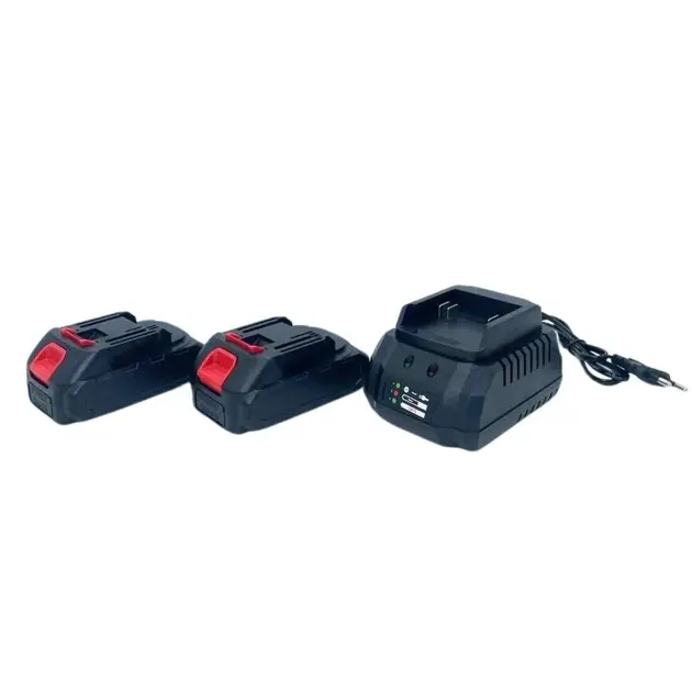 Набір акумуляторних електроінструментів 3в1 шуруповерт турбінка міні пила з 2 акумуляторами в кейсі - Зображення 7