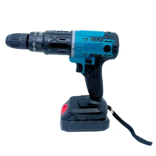 Набір акумуляторних електроінструментів 3в1 шуруповерт турбінка міні пила з 2 акумуляторами в кейсі - Зображення 5