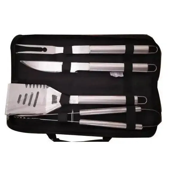 Набір аксесуарів для барбекю 4 предмета в чохлі - Зображення 4