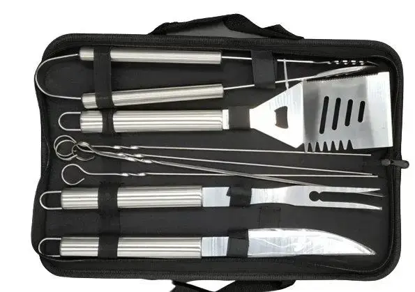 Набір для барбекю та гриль. 8 предметів. Для мангалу та тандира - Зображення 6