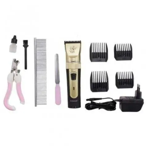 Набір для грумінгу SN-230 Pet Grooming Hair Clipper Kit тример для тварин машинка для стрижки собак та котів - Зображення 5
