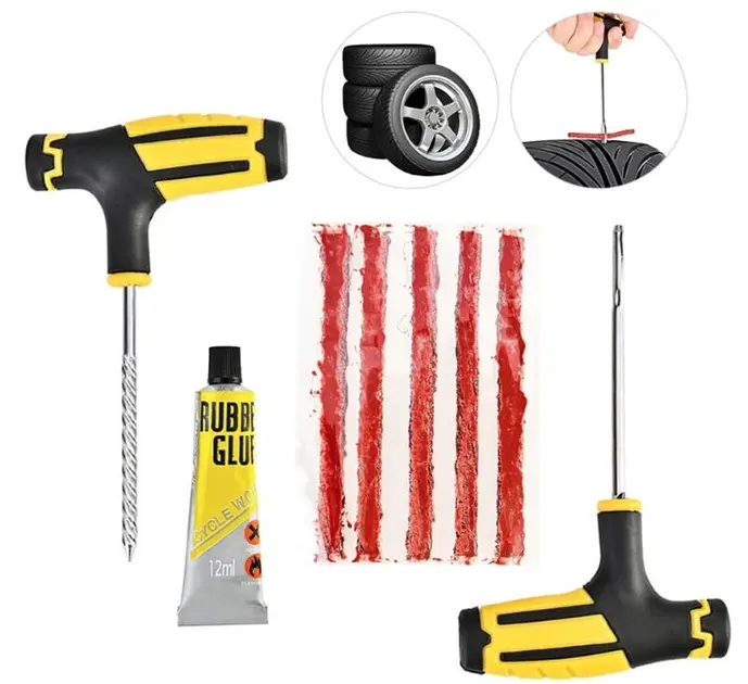 Набір для ремонту проколів безкамерних шин CZK-8008 - Зображення 4