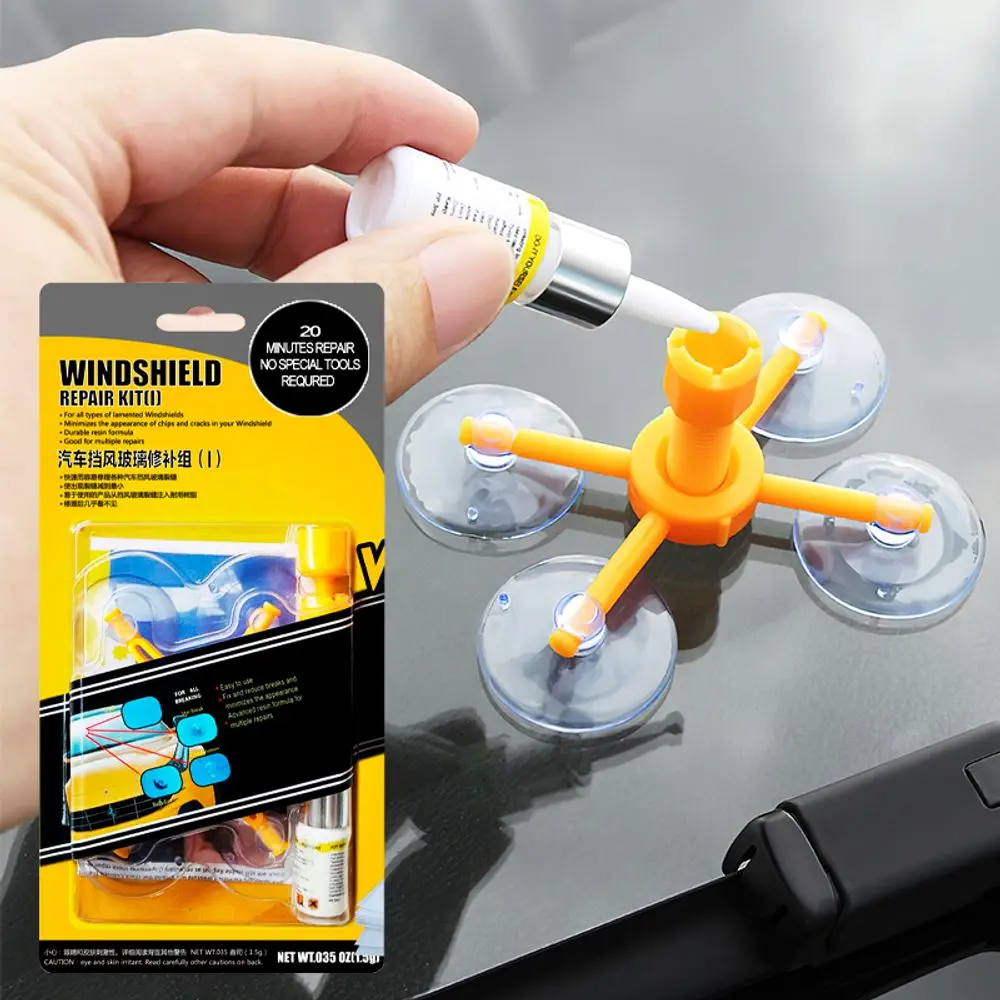 Набір для ремонту вітрового (лобового) скла клей Versachem Windshield Repair - Зображення 2