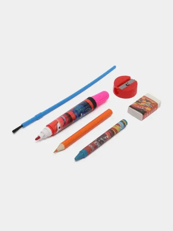 Набір для малювання 46 предметів / Дитячий набір художника / Набір для дитячої творчості - Зображення 3