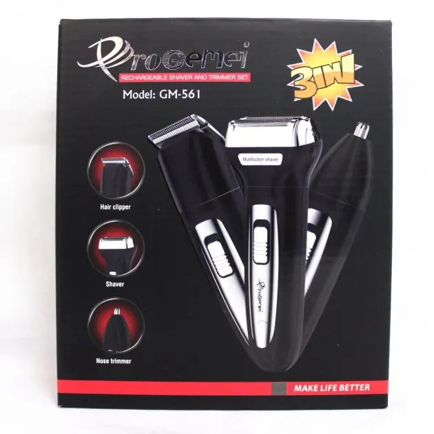 Набір для стрижки 3в1 Gemei GM 595 Hair Trimmer - Зображення 5