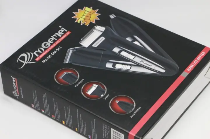 Набір для стрижки 3в1 Gemei GM 595 Hair Trimmer - Зображення 6