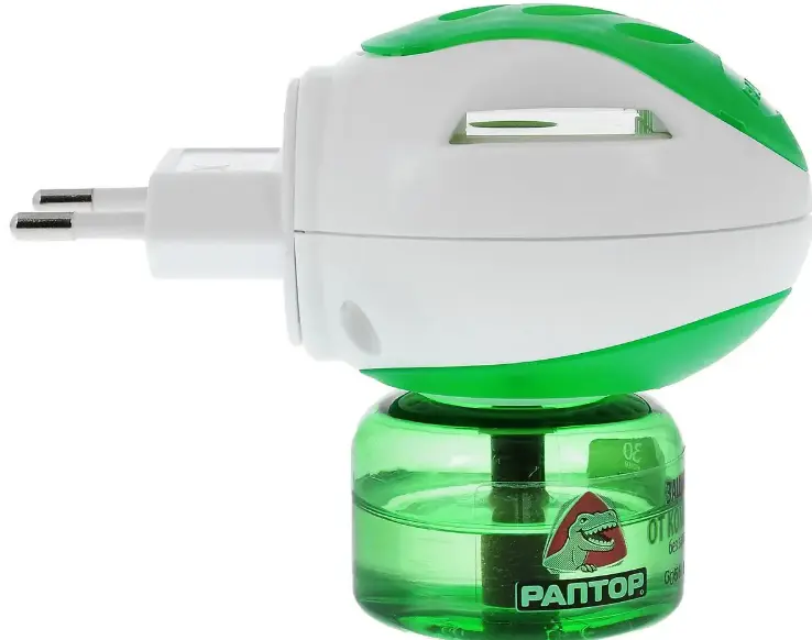 Набір фумігатор з рідиною 30 ночей від комарів Раптор - Зображення 4