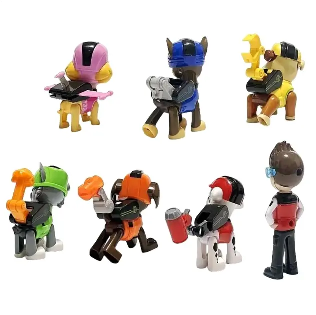 Набір фігурок з мультфільму Щенячий патруль 6050A 7 персонажів - Зображення 7