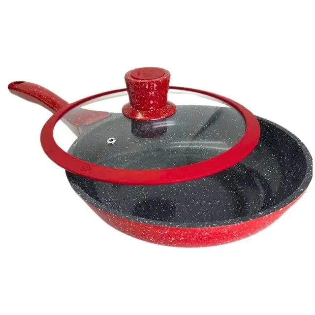 Набір каструль з антипригарним покриттям HK-324 10 предметів - Зображення 6