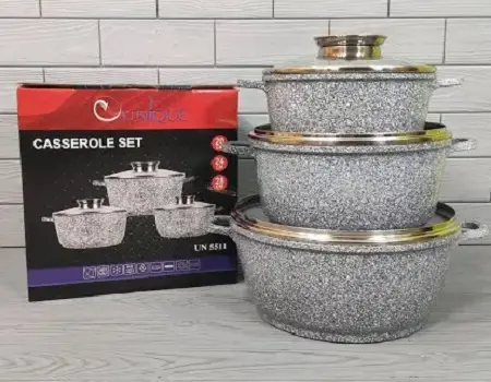 Набір казанів Unique UN-5511 - Зображення 2