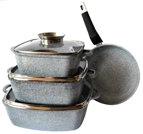 Набір казанів UNIQUE UN-5531, 4 шт - Зображення 2