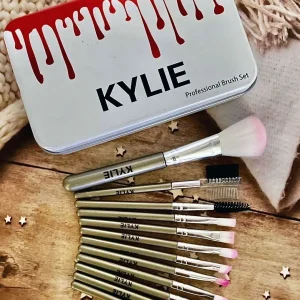 Набір кистей для макіяжу KYLIE 12 штук