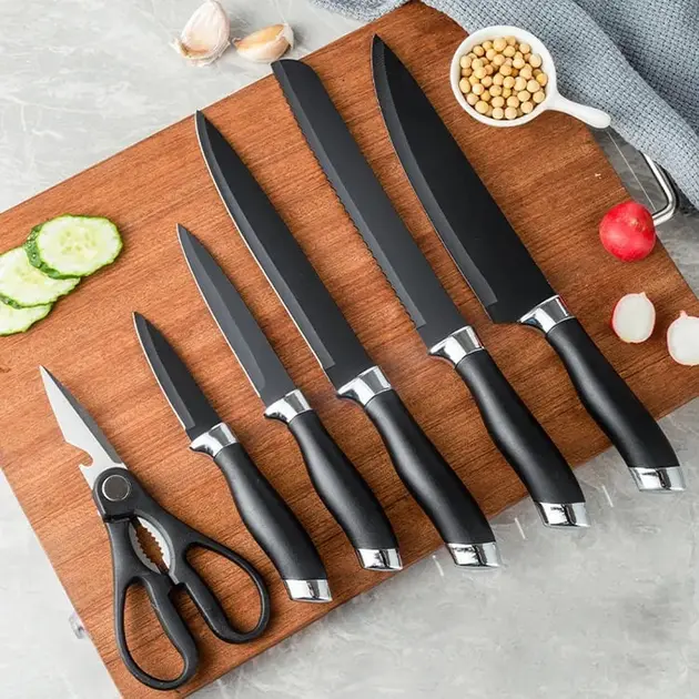 Набір кухонного приладдя 20 предметів з потрійною підставкою - Зображення 2