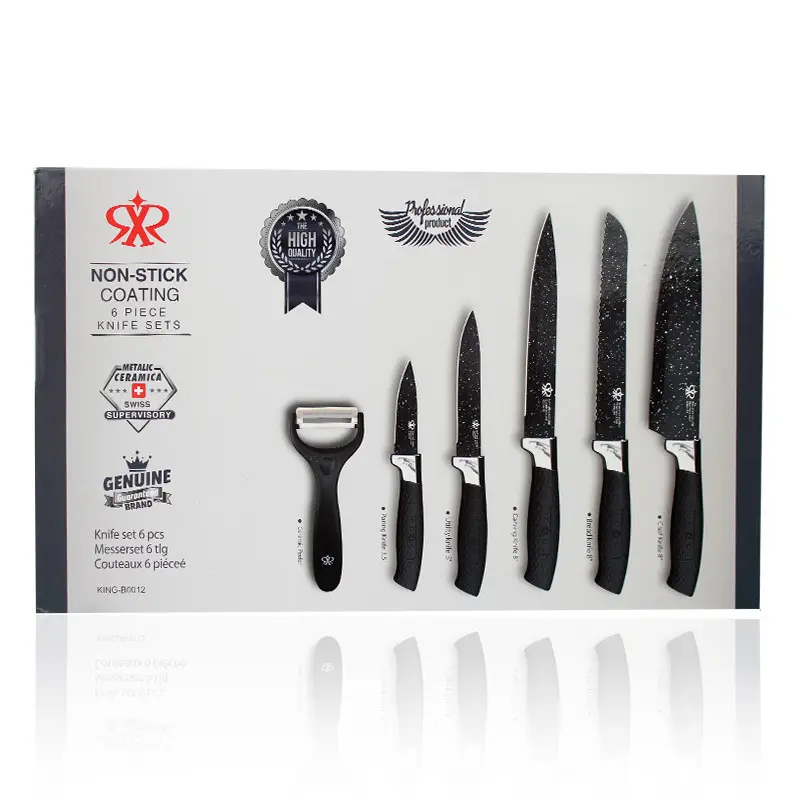 Набір ножів Non-Stick Coating Knife Set - Зображення 5