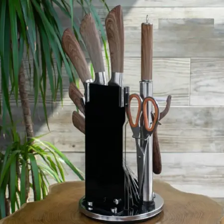 Набір ножів UNIQUE UN-1833 ножі на підставці - Зображення 3