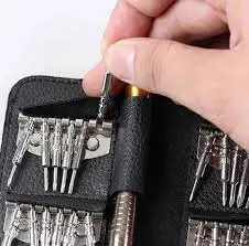 Набір викруток BauTech 25 в 1 для дрібних робіт у шкіряному чохлі - Зображення 6